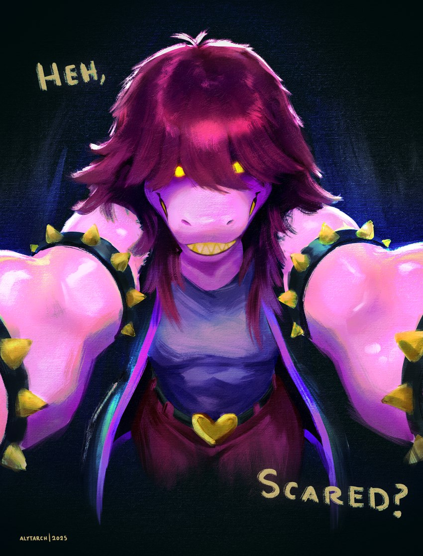 susie (undertale (series) and etc) created by alytarch