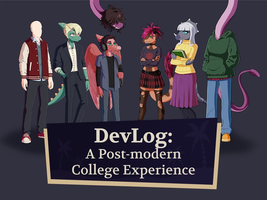 abigail, rebecca, elliot, emily, theo, and etc (devlog: a post-modern college experience) created by zanigma