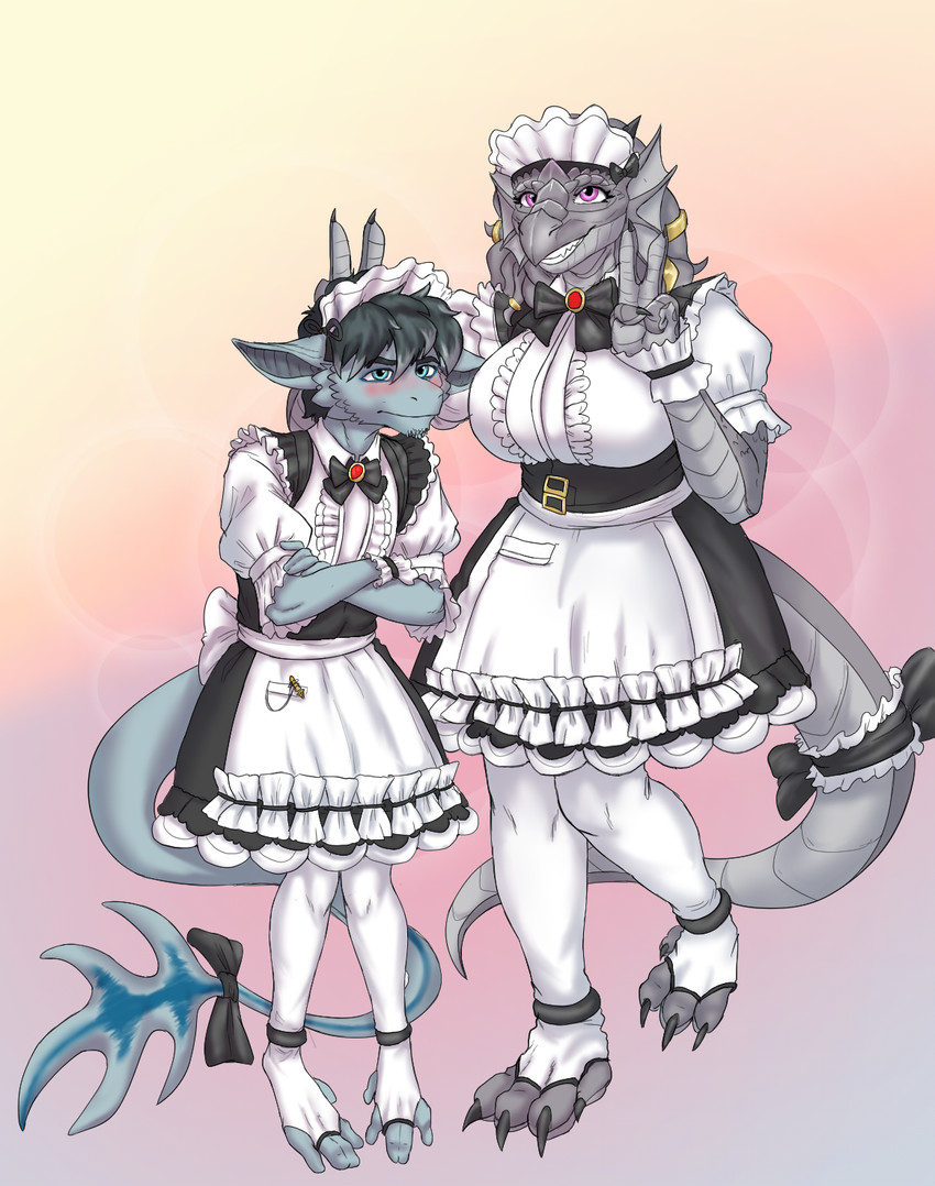 darra and jaro (dungeons and dragons and etc) created by prometheuzone