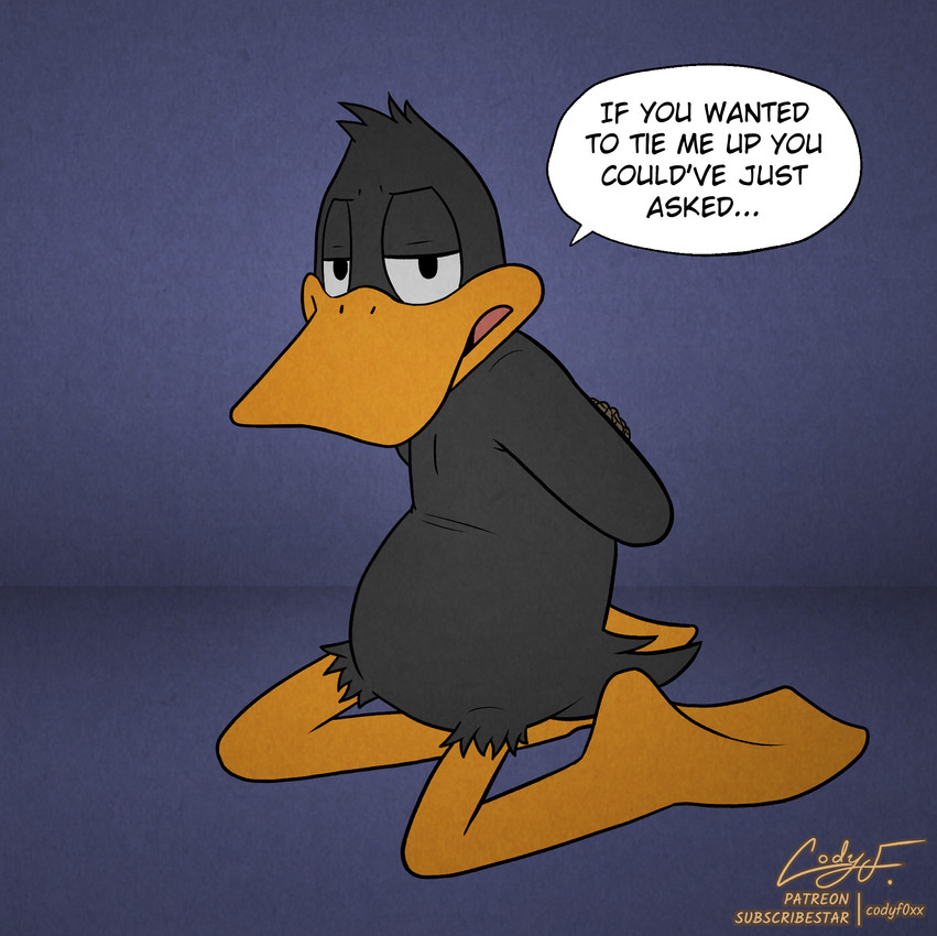 daffy duck (warner brothers and etc) created by codyf0xx