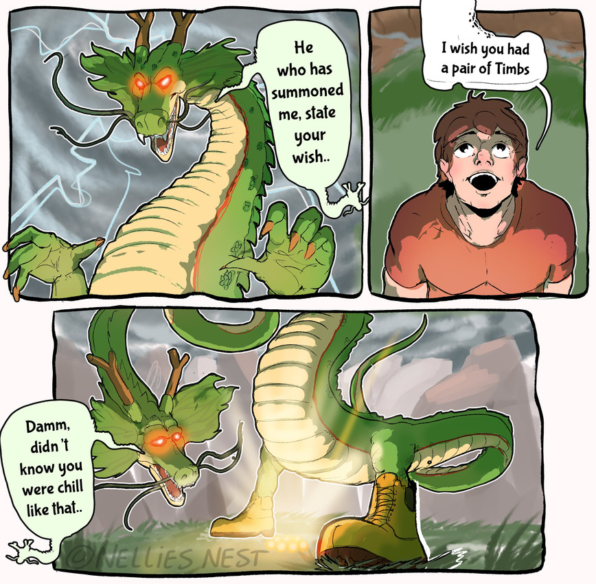 shenron (dragon ball and etc) created by nellies nest