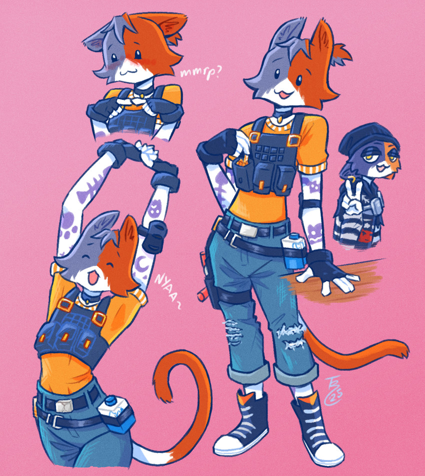 cate meowdy and meow skulls (epic games and etc) created by theblueberrycarrots