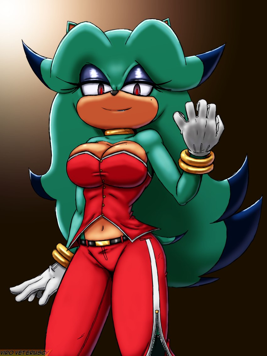 breezie the hedgehog and breezie the hedgehog (sonic the hedgehog (archie) and etc) created by viroveteruscy