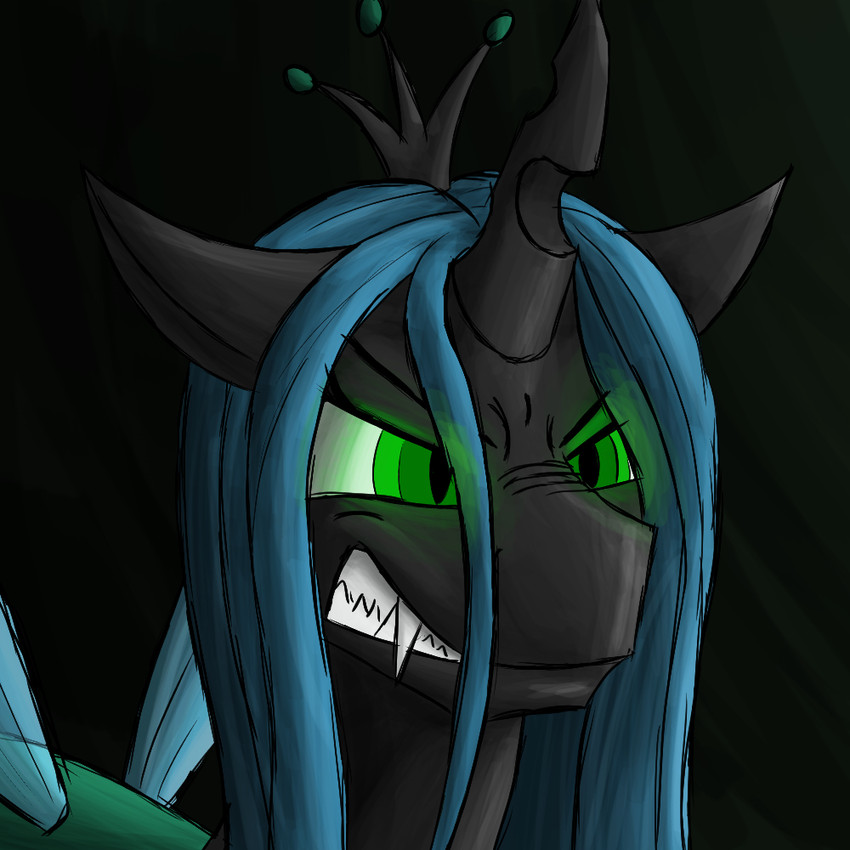 queen chrysalis (friendship is magic and etc) created by beabea.