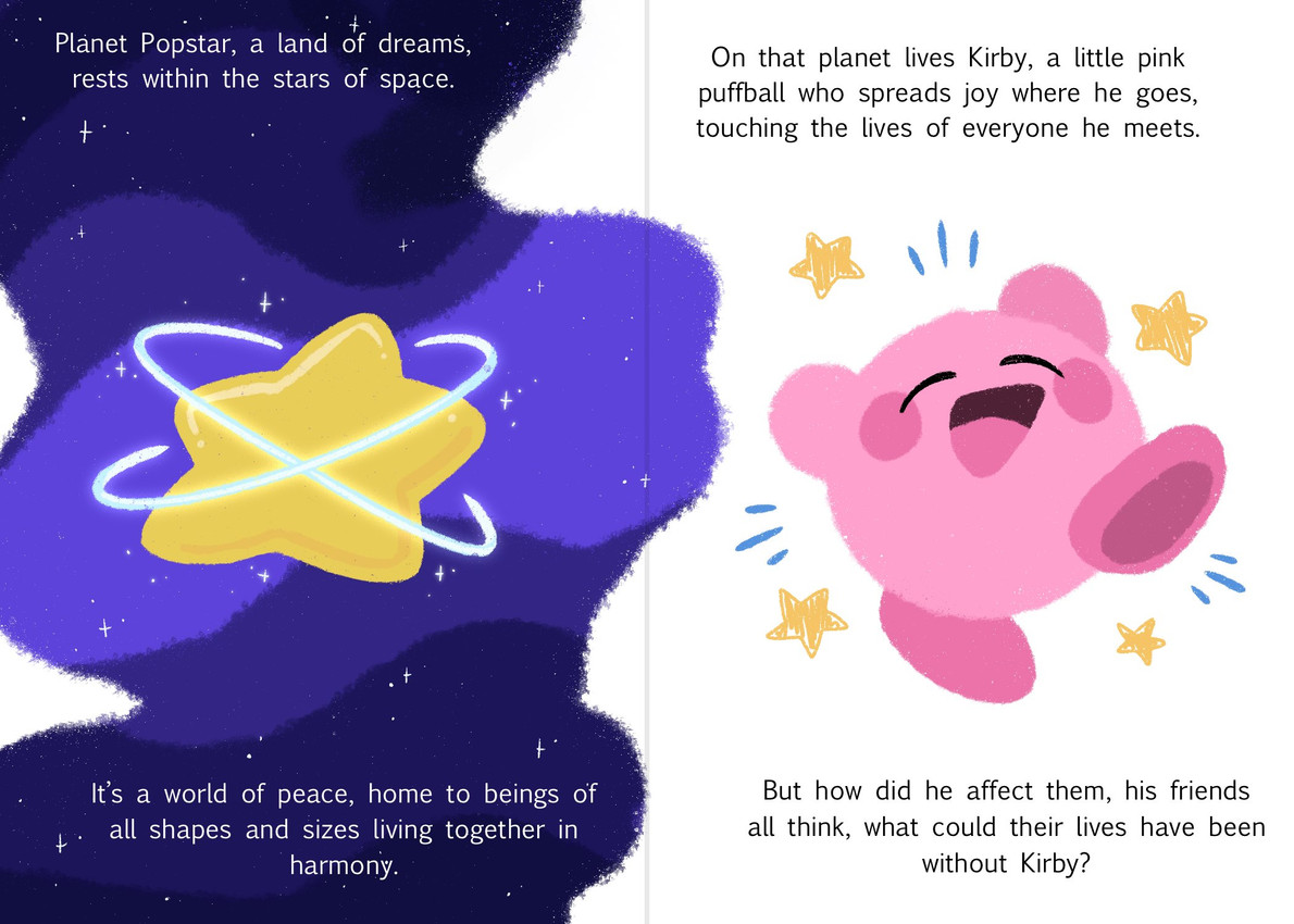kirby (kirby's anniversary and etc) created by dragonitepaw