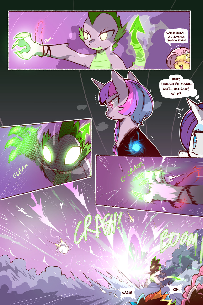 twilight sparkle, rainbow dash, fluttershy, pinkie pie, rarity, and etc (friendship is magic and etc) created by cold-blooded-twilight
