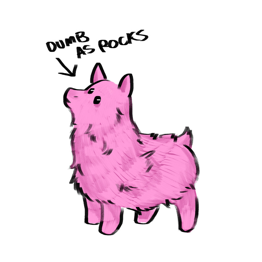 fluffy pony created by manitka