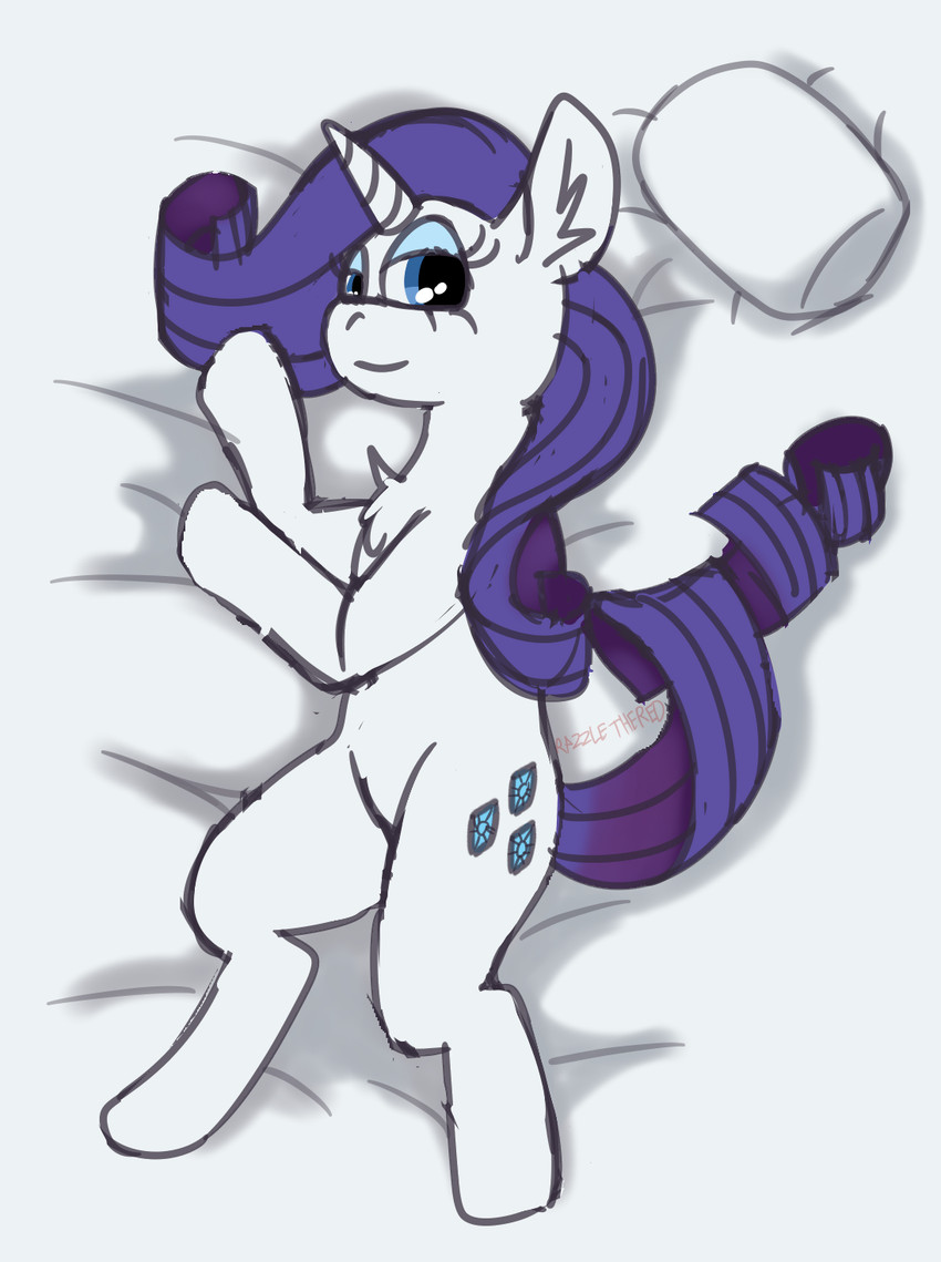 rarity (friendship is magic and etc) created by razzle the red