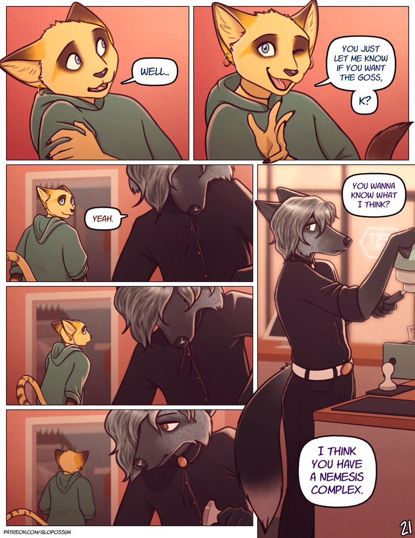 casper and junip created by glopossum