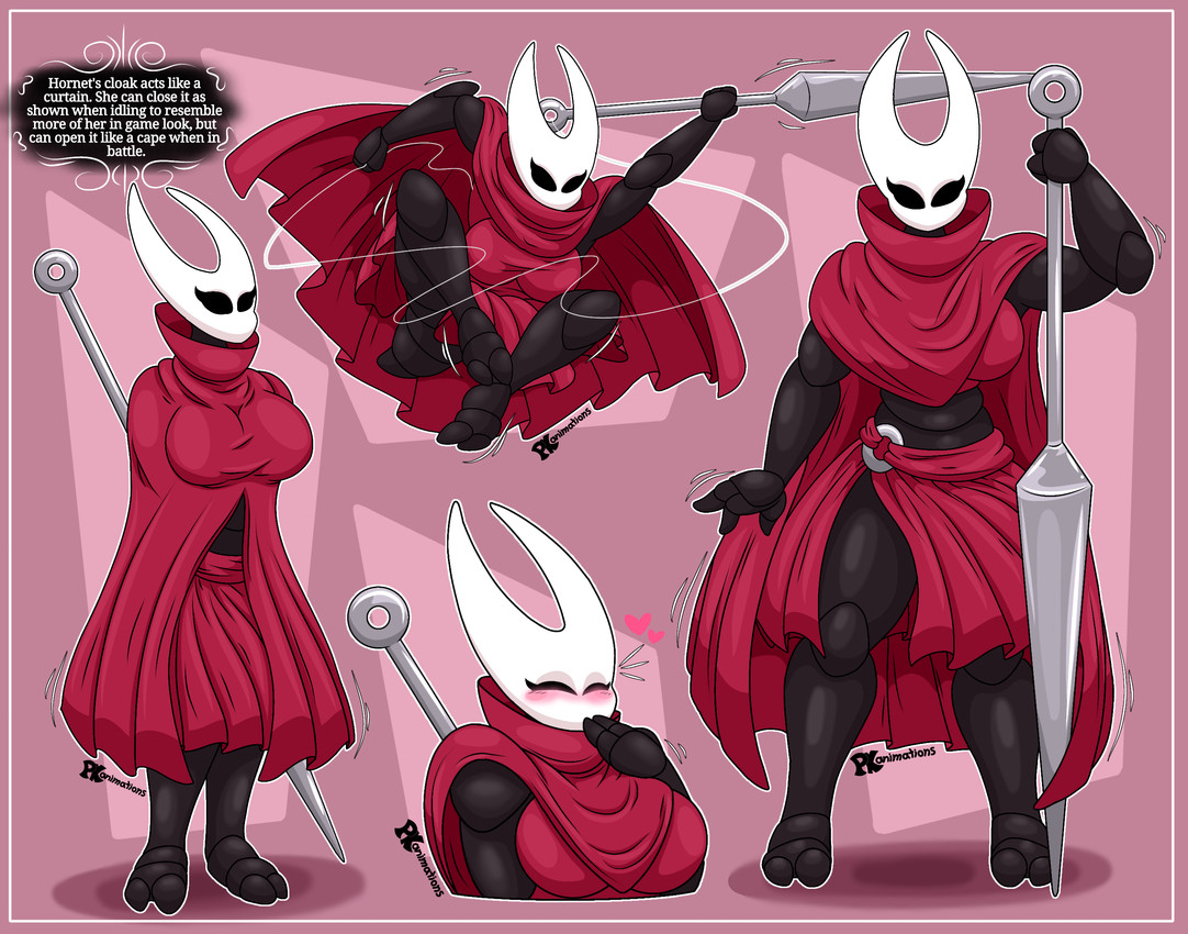 hornet (hollow knight and etc) created by pkthedragon