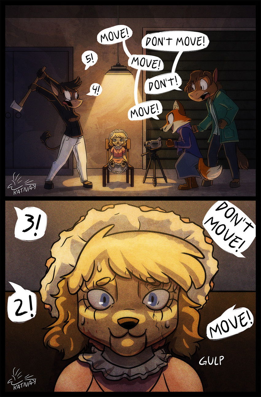 ignacio, nicole, penelope, and veronica (the whisperers) created by katnay