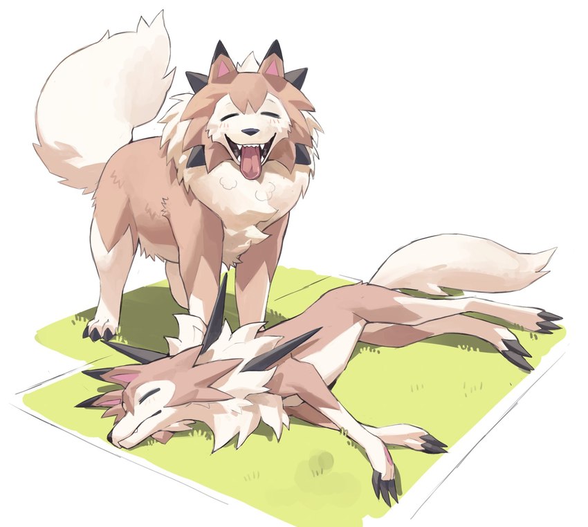 murdock's lycanroc (nintendo and etc) created by telson