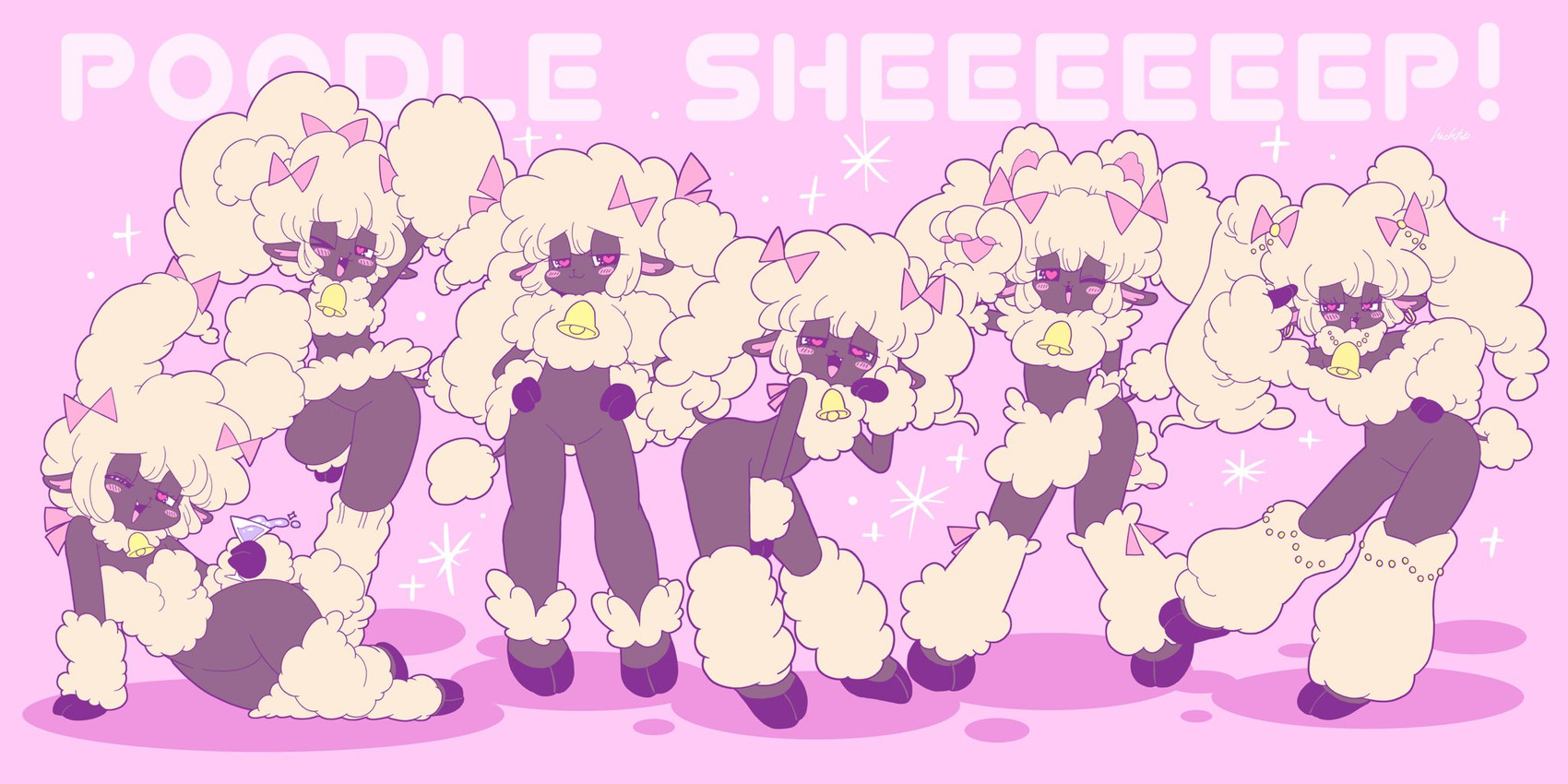 poodle sheep created by hecktop