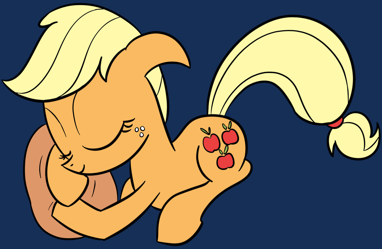 applejack (friendship is magic and etc) created by datapony