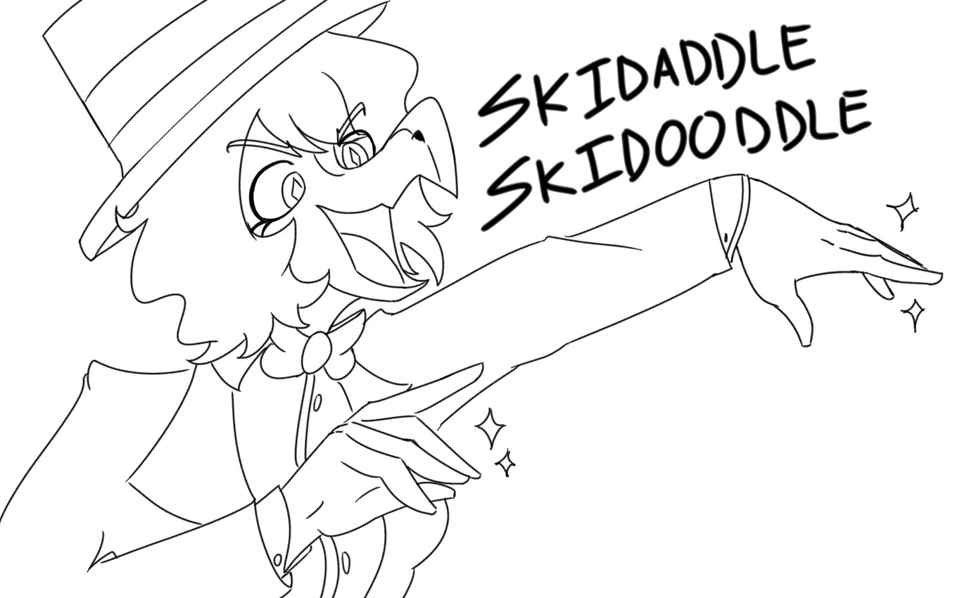 schizo chan (cavemanon studios and etc) created by jacket ignites