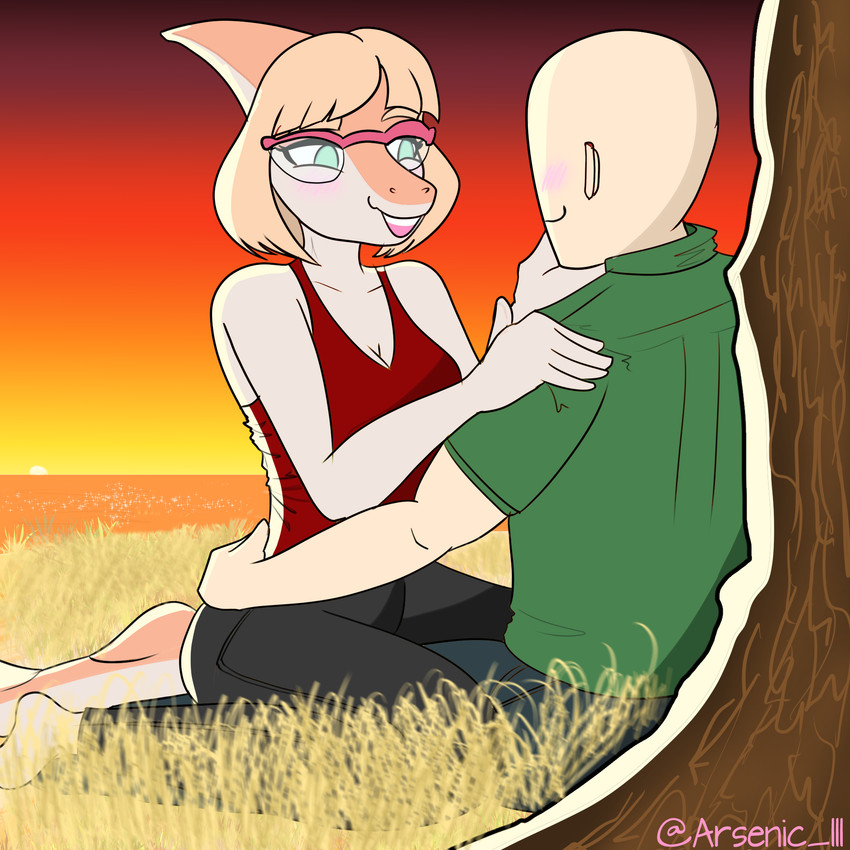 anon and naomi (goodbye volcano high and etc) created by arsenic iii