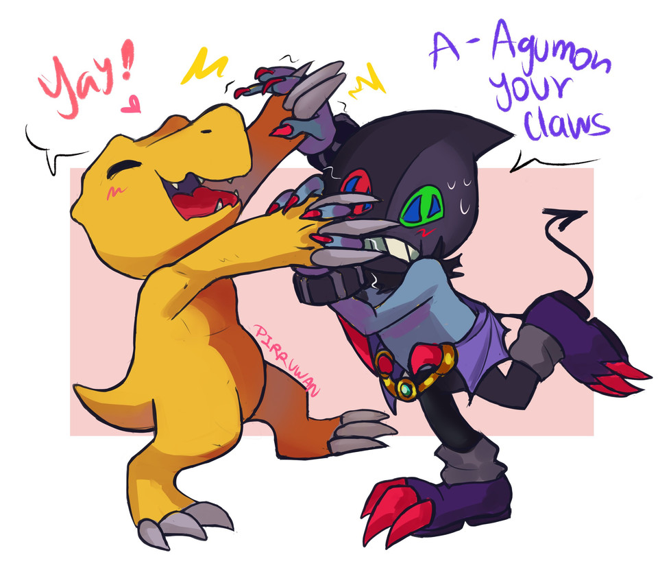 digimon survive and etc created by pirruwan