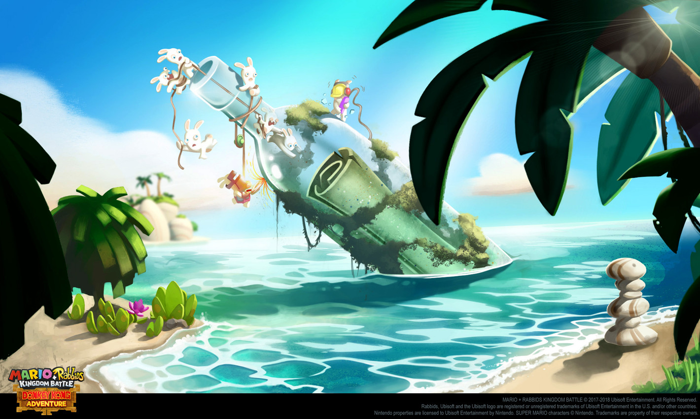 mario plus rabbids kingdom battle and etc created by claudia tuci