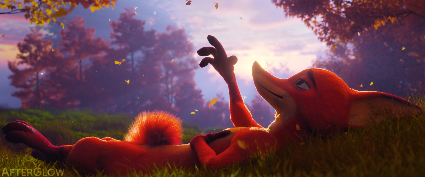 nick wilde (zootopia and etc) created by afterglownsfw