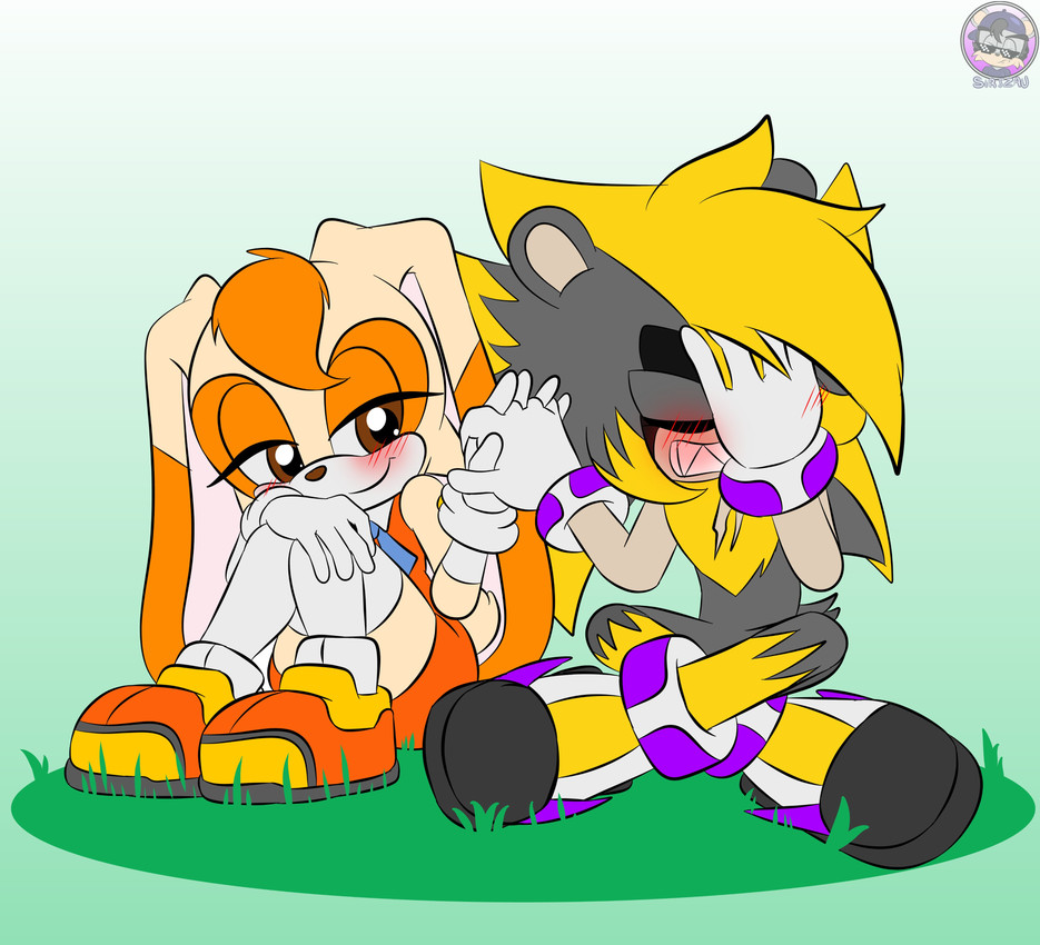 cream the rabbit, fan character, and zau the tenrec (sonic the hedgehog (series) and etc) created by sirjzau