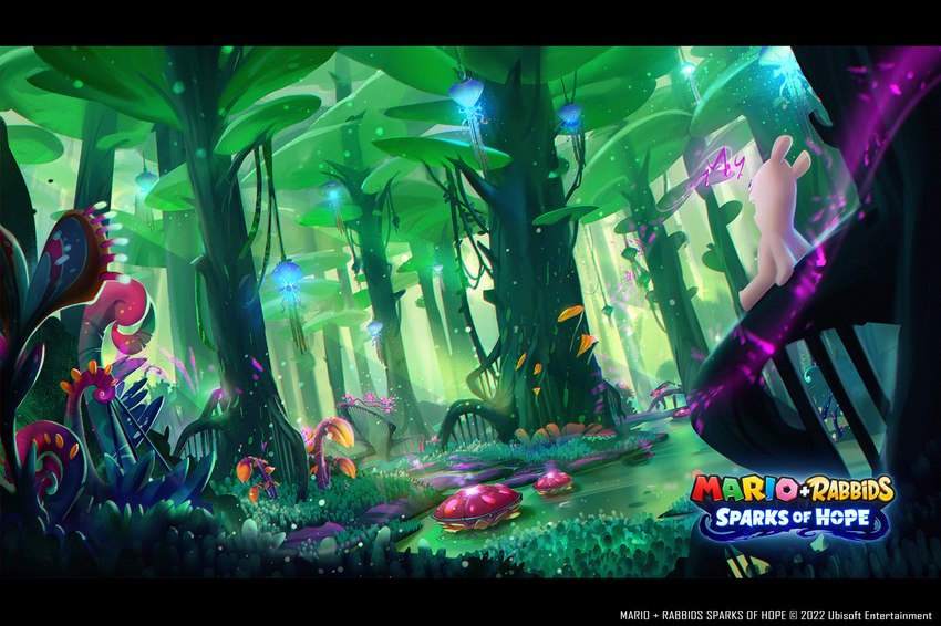 mario plus rabbids sparks of hope and etc created by alessandra de bernardis