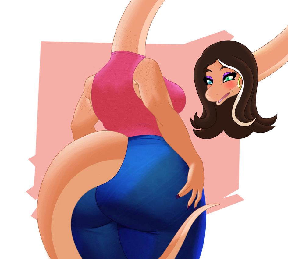 esmeralda and fan character (cavemanon studios and etc) created by garavakarian