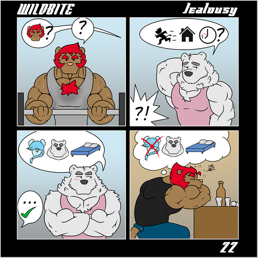 frostbite and wildfire created by rubberbuns