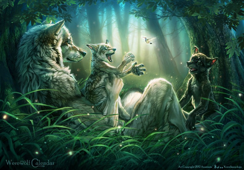 werewolf calendar created by balaa
