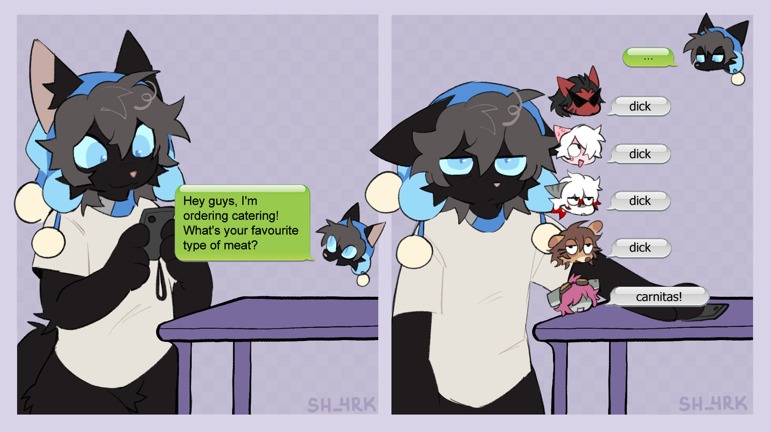 mizu and nine created by sh-4rk