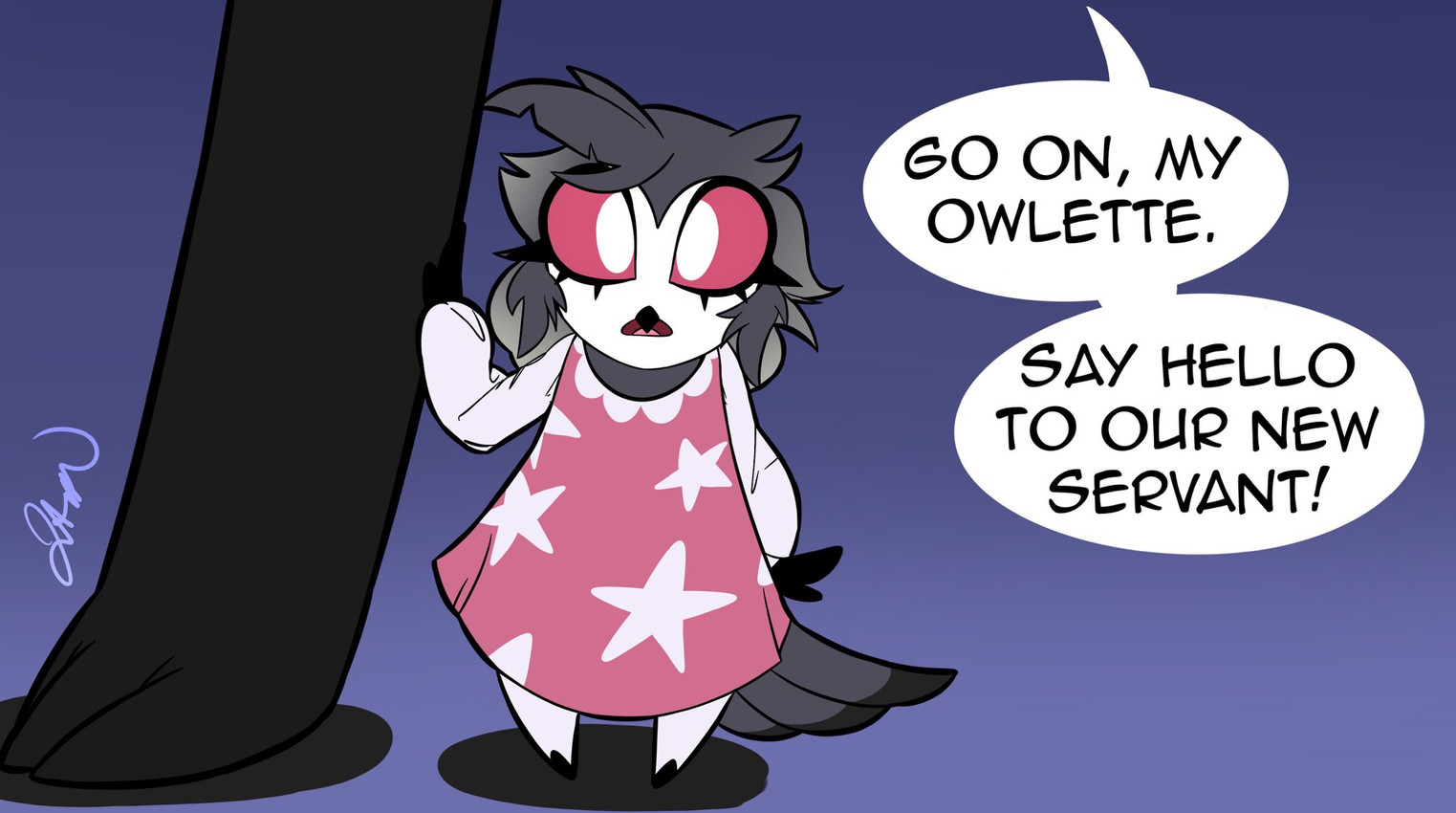 octavia and stolas (helluva boss and etc) created by 2hrnap