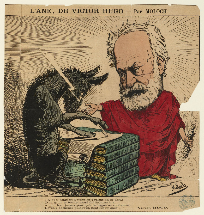 victor hugo (la silhouette) created by hector moloch