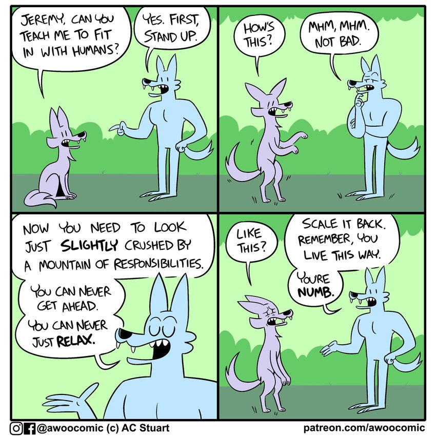 jeremy and kevin (awoo (ac stuart)) created by ac stuart and noob the loser