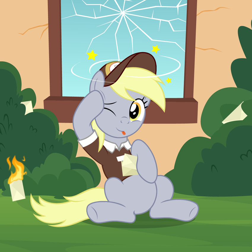 derpy hooves (friendship is magic and etc) created by badumsquish