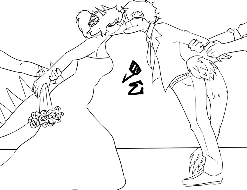 reed and rosa (goodbye volcano high and etc) created by jacket ignites