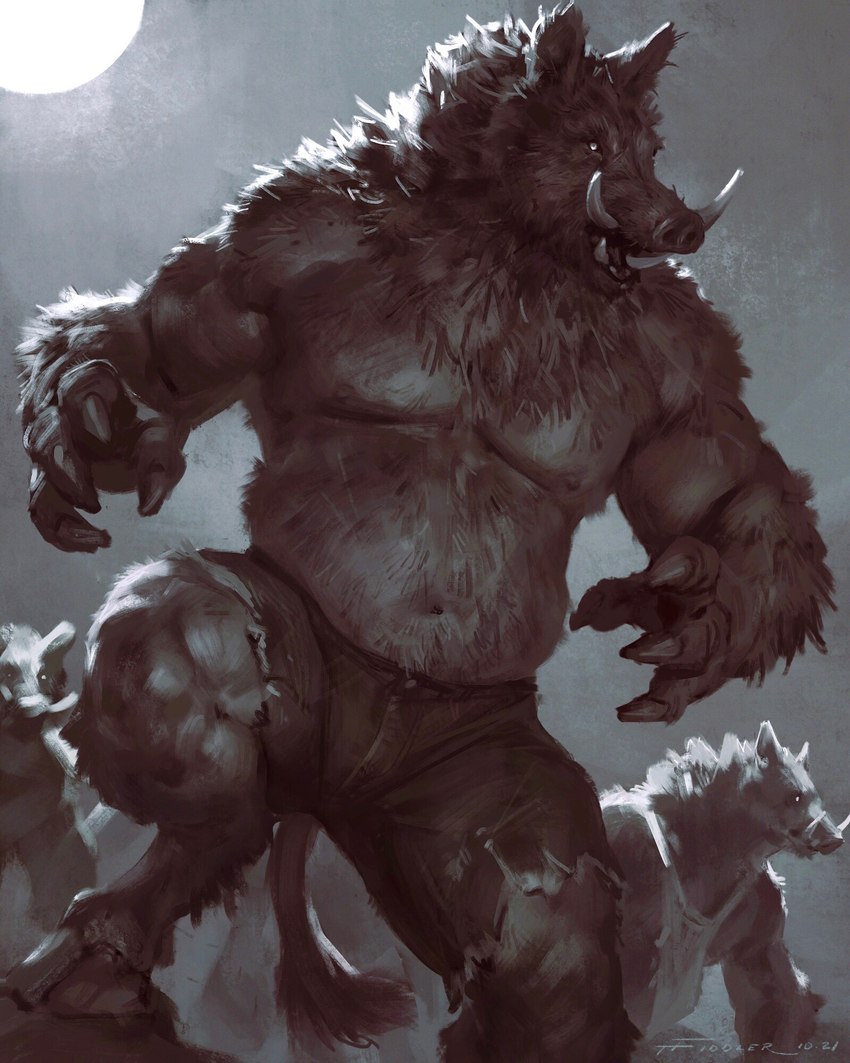 weretober created by taran fiddler