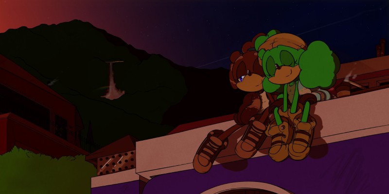 custom character, mint, and mocha (sonic the hedgehog (series) and etc) created by goldenbuckles