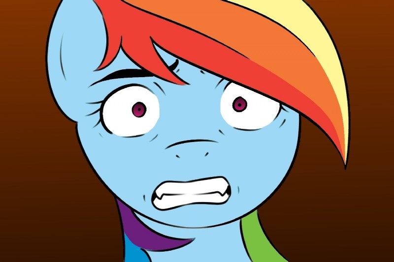 rainbow dash (friendship is magic and etc) created by unknown artist