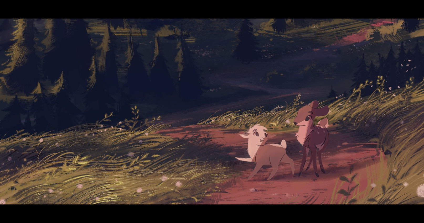 ansel and olive created by itsdanfango