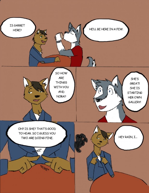 garret, rainier, and tim (seattle fur) created by rain-yatsu