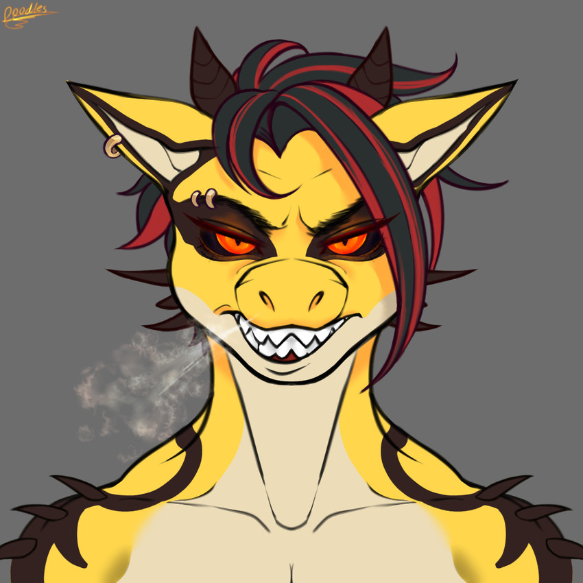 amber hellfire (a man in a beasts world and etc) created by terminal nitrogen