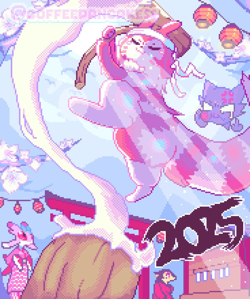 new year 2025 and etc created by coffee collie