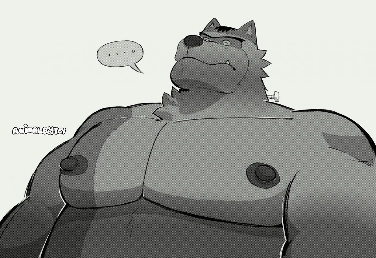 frankenstein's monster and wolfenstein created by animalboyfriend