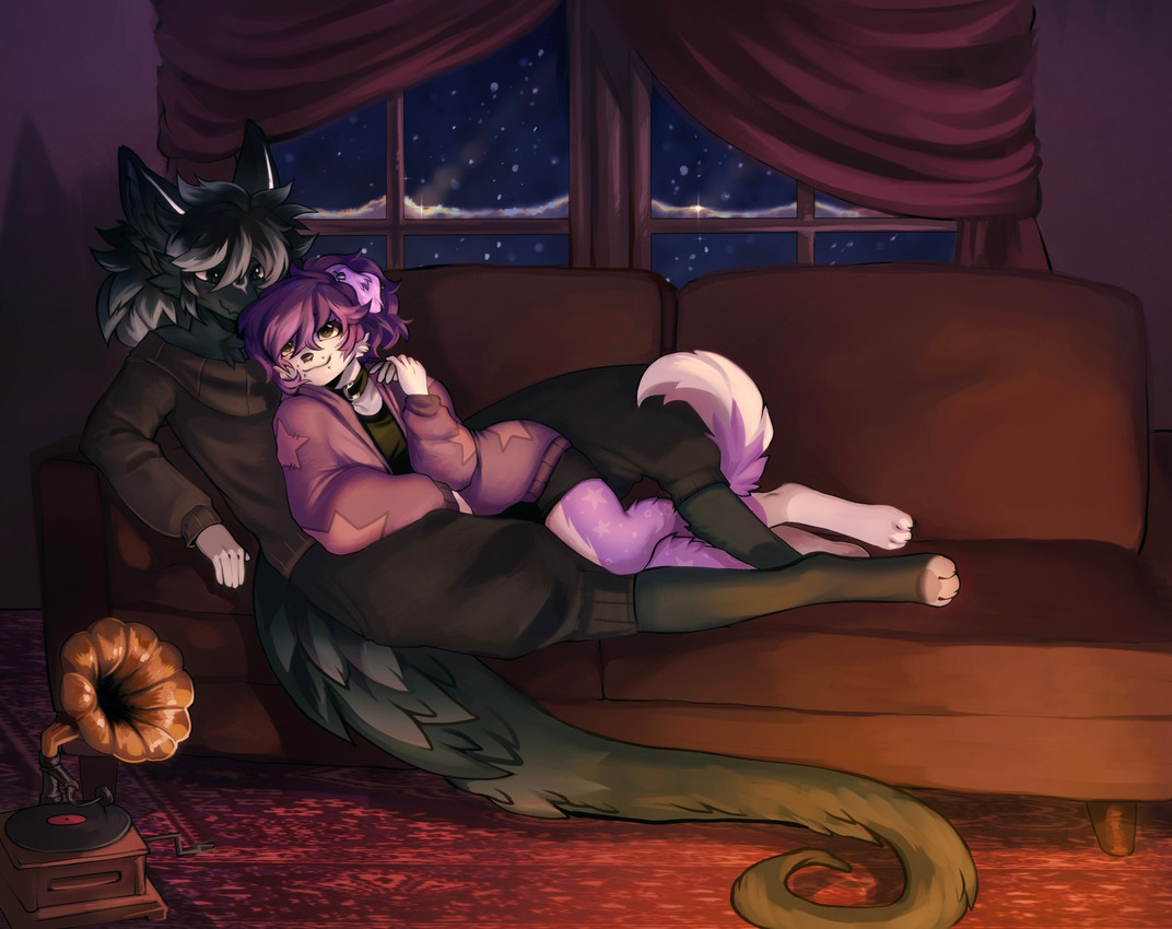purple (mythology) created by fieaux