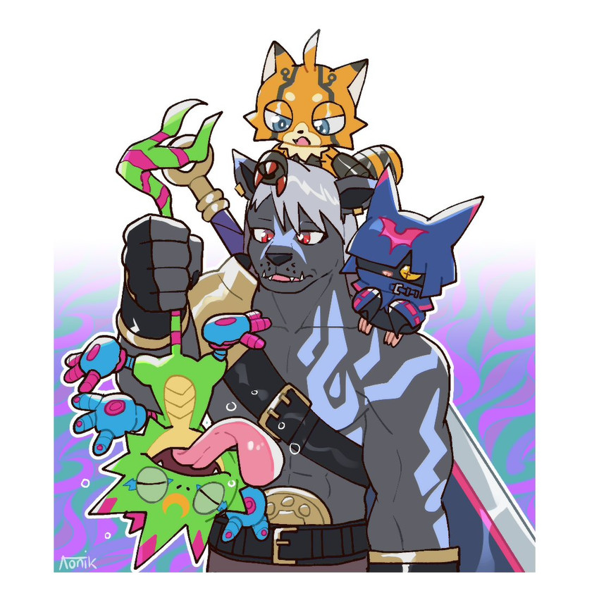 digimon beatbreak and etc created by ribbon tail (artist)