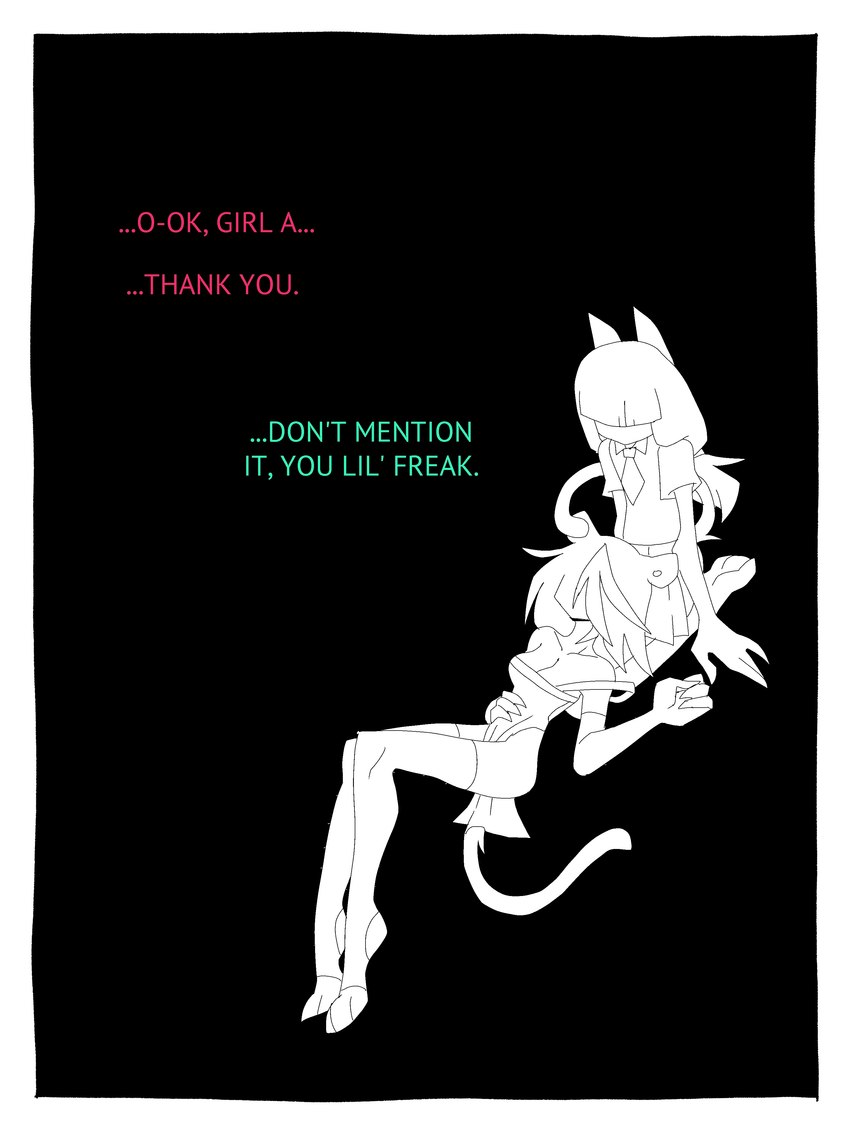 girl a and girl b (the disappearance of girl a) created by ponporio