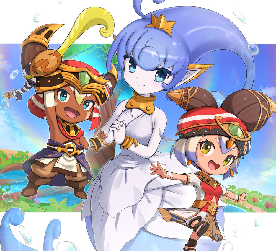 esna, tethi, and tethu (ever oasis and etc) created by gonzarez1938