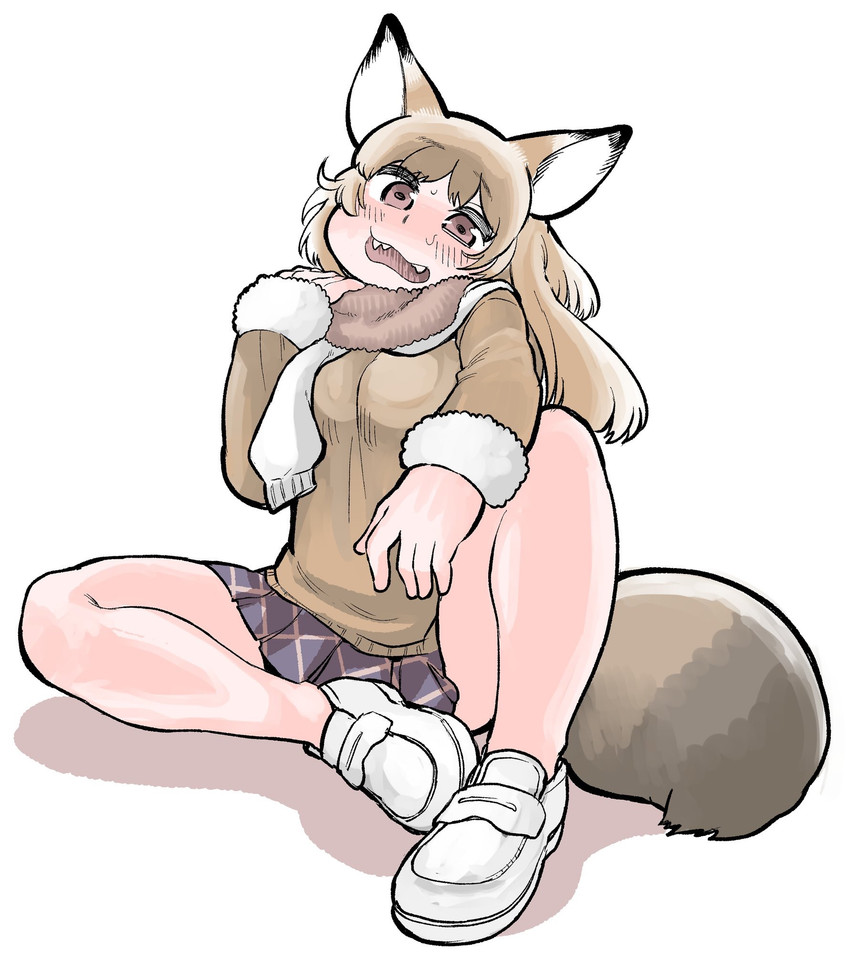 pale fox (kemono friends) created by hareyamaharezou
