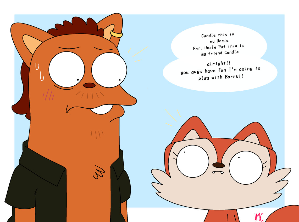 candle fox and pat chatterley (kiff (series) and etc) created by mysticcoop
