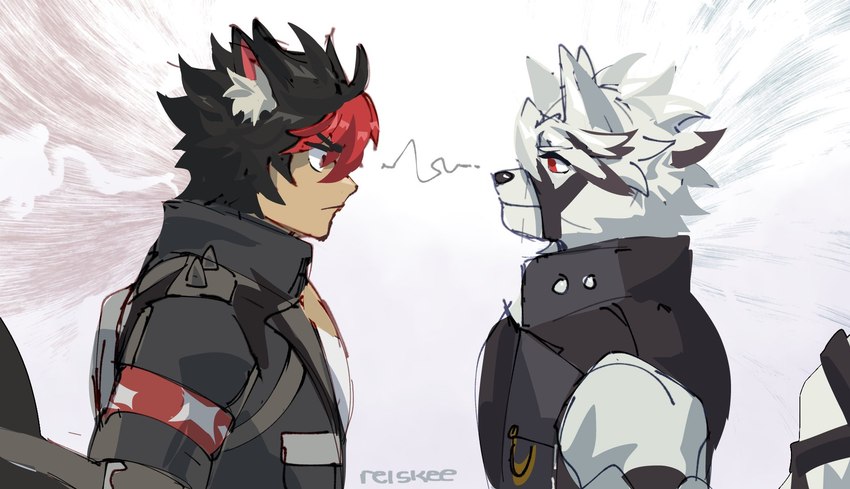 von lycaon (zenless zone zero and etc) created by reiskeeee