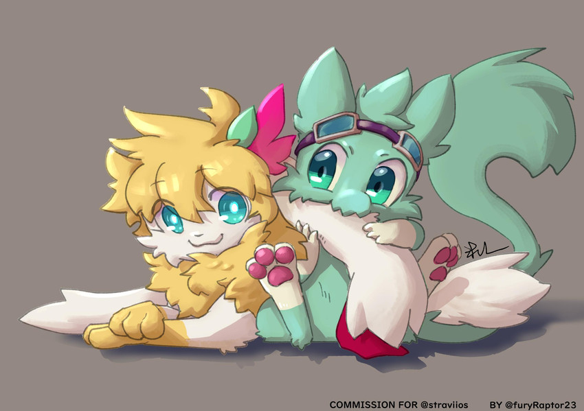ashley and shrike alvaron (nintendo and etc) created by furyraptor23